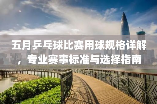 五月乒乓球比赛用球规格详解，专业赛事标准与选择指南