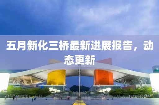 五月新化三桥最新进展报告，动态更新