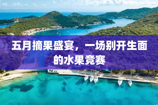 五月摘果盛宴，一场别开生面的水果竞赛