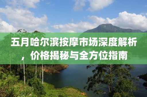五月哈尔滨按摩市场深度解析，价格揭秘与全方位指南
