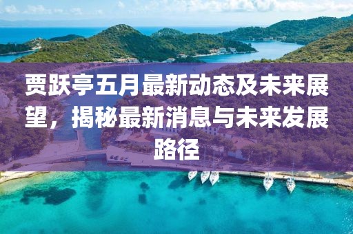 贾跃亭五月最新动态及未来展望，揭秘最新消息与未来发展路径