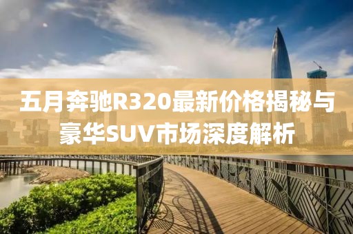 五月奔驰R320最新价格揭秘与豪华SUV市场深度解析
