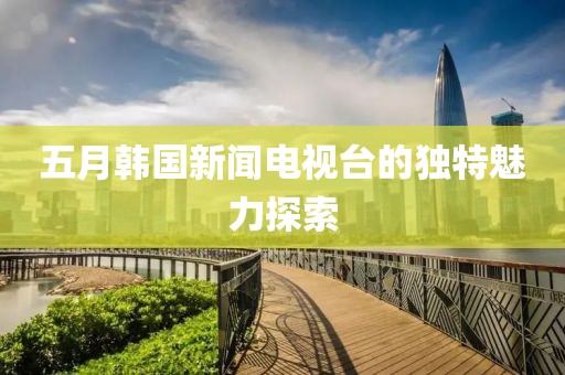 五月韩国新闻电视台的独特魅力探索
