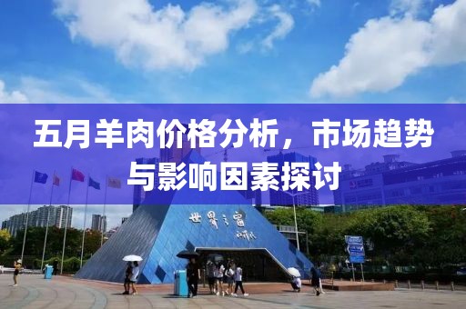 五月羊肉价格分析，市场趋势与影响因素探讨