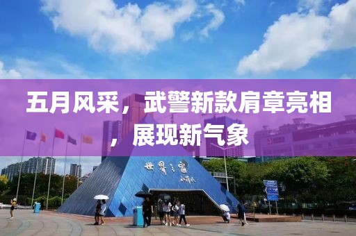 五月风采，武警新款肩章亮相，展现新气象