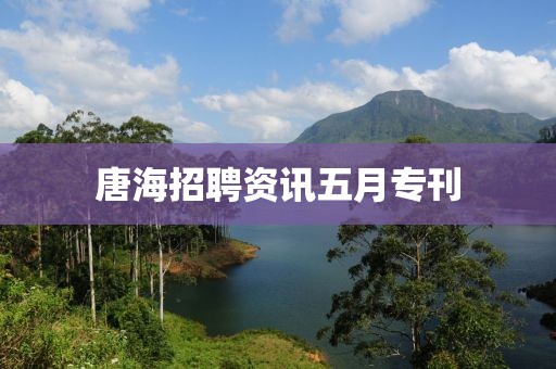 唐海招聘资讯五月专刊
