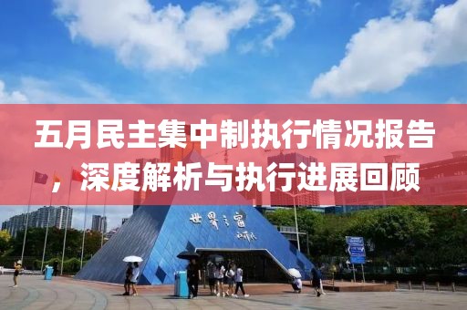 五月民主集中制执行情况报告，深度解析与执行进展回顾