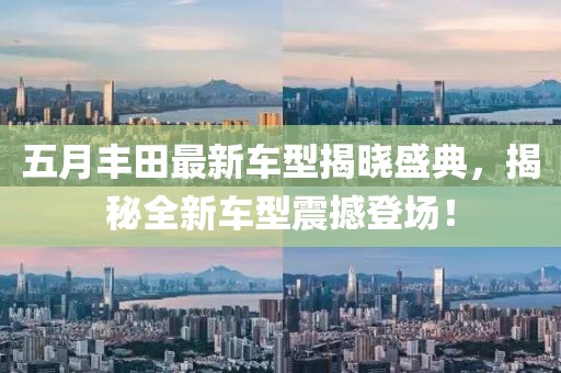 五月丰田最新车型揭晓盛典，揭秘全新车型震撼登场！