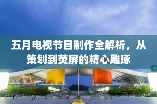 五月电视节目制作全解析，从策划到荧屏的精心雕琢