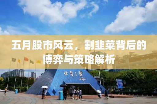 五月股市风云，割韭菜背后的博弈与策略解析