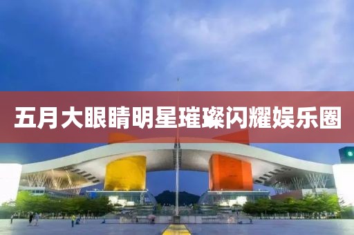 五月大眼睛明星璀璨闪耀娱乐圈