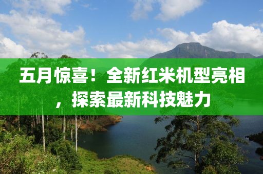 五月惊喜！全新红米机型亮相，探索最新科技魅力