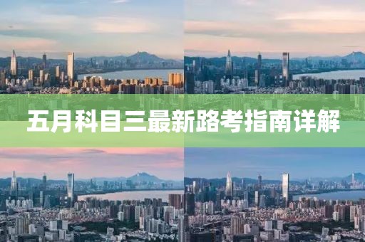 五月科目三最新路考指南详解