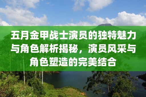 五月金甲战士演员的独特魅力与角色解析揭秘，演员风采与角色塑造的完美结合
