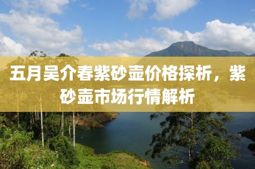 五月吴介春紫砂壶价格探析，紫砂壶市场行情解析