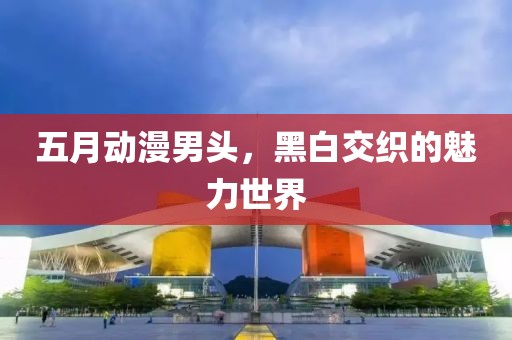 五月动漫男头，黑白交织的魅力世界