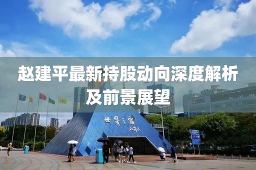 赵建平最新持股动向深度解析及前景展望