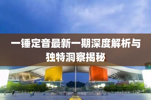 一锤定音最新一期深度解析与独特洞察揭秘