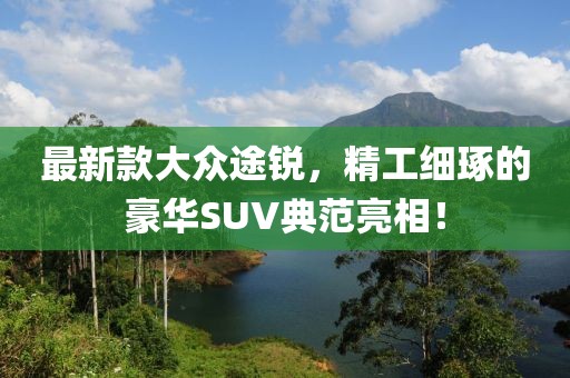 最新款大众途锐，精工细琢的豪华SUV典范亮相！