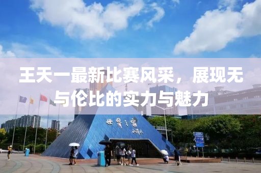王天一最新比赛风采，展现无与伦比的实力与魅力