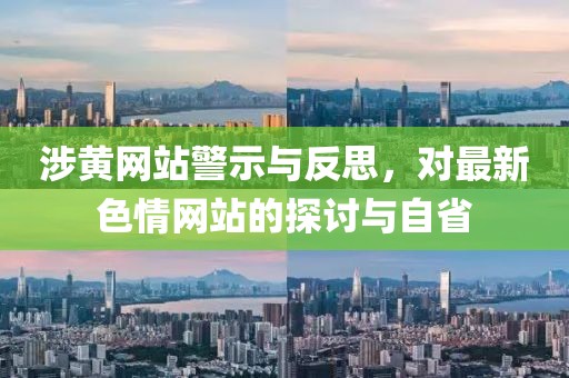 涉黄网站警示与反思，对最新色情网站的探讨与自省